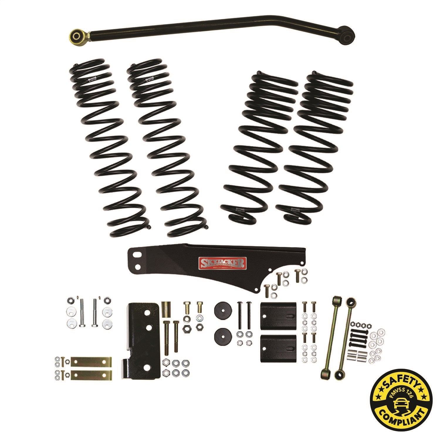 Skyjacker JK35BLT 3.5 in. Component Box With Dual Rate Long Travel Coil Springs. Skyjacker JK35BLT