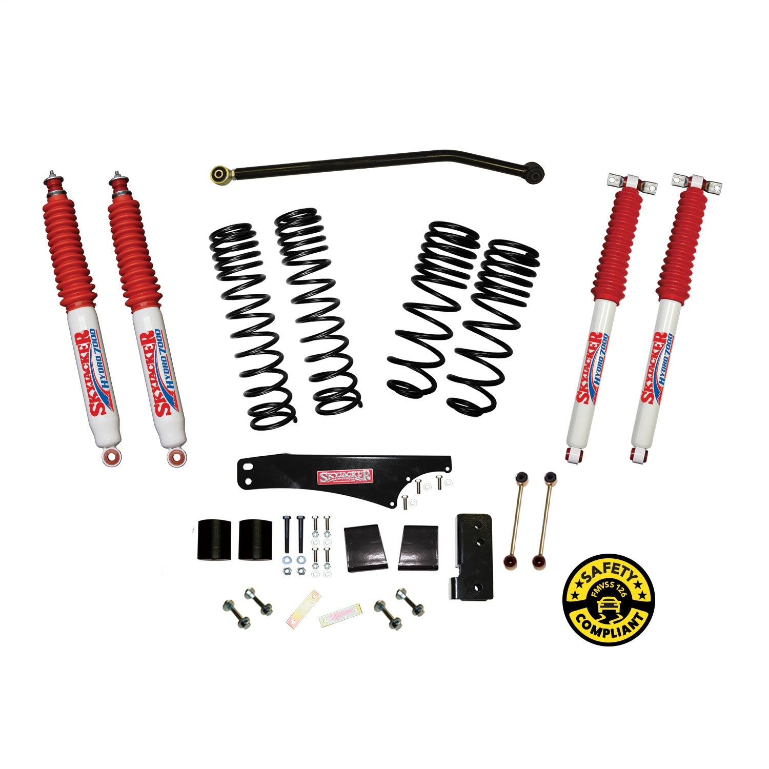 Skyjacker JK35BPHLT 3.5-4 Inch Dual Rate Long Travel Suspension Lift Kit Skyjacker JK35BPHLT