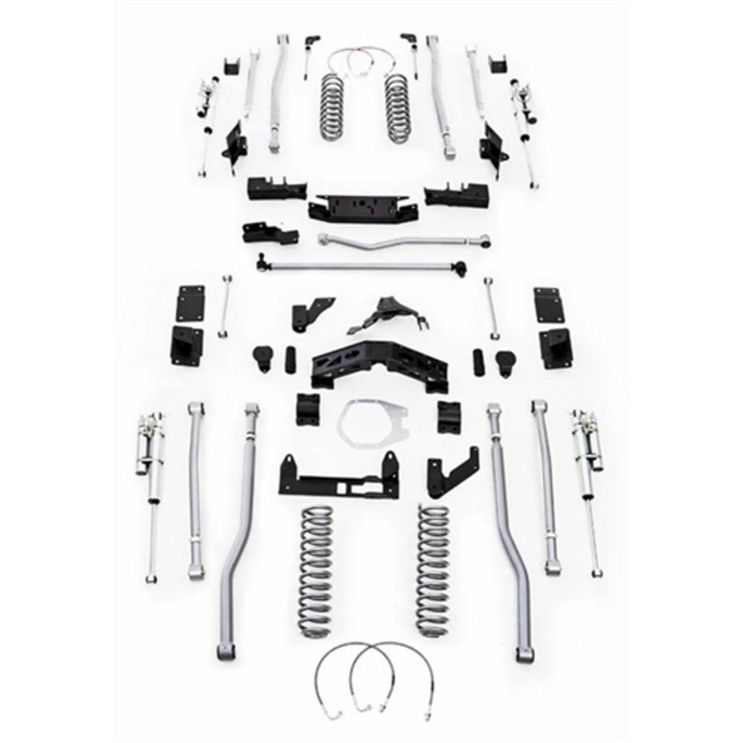 Rubicon Express JK4345R Extreme Duty 4-Link Long Arm System w/Shocks Rubicon Express JK4345R