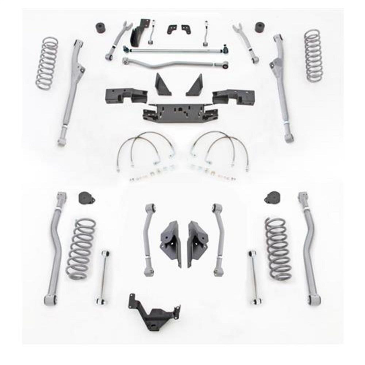 Rubicon Express JKR424 Extreme Duty 4-Link Long Arm System Rubicon Express JKR424