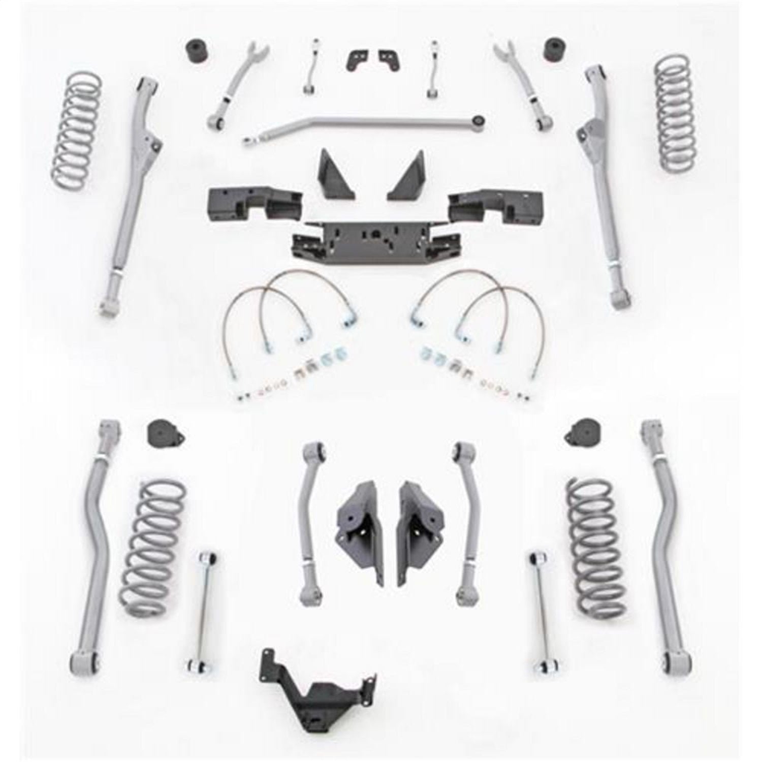 Rubicon Express JKR443 Extreme Duty Radius Long Arm Kit Rubicon Express JKR443