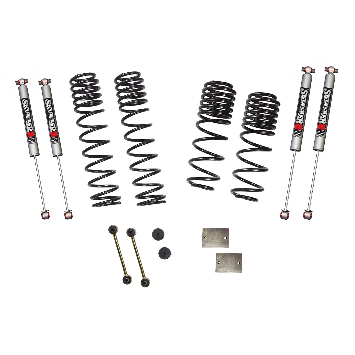Skyjacker JL15RBPMLTD Diesel 1.5 In. Dual Rate Long Travel Suspension Lift Kit Skyjacker JL15RBPMLTD