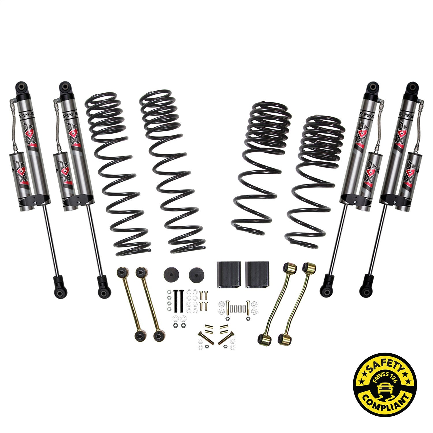 Skyjacker JL25R3BKXLT 2.5 in. Suspension Lift System Skyjacker JL25R3BKXLT