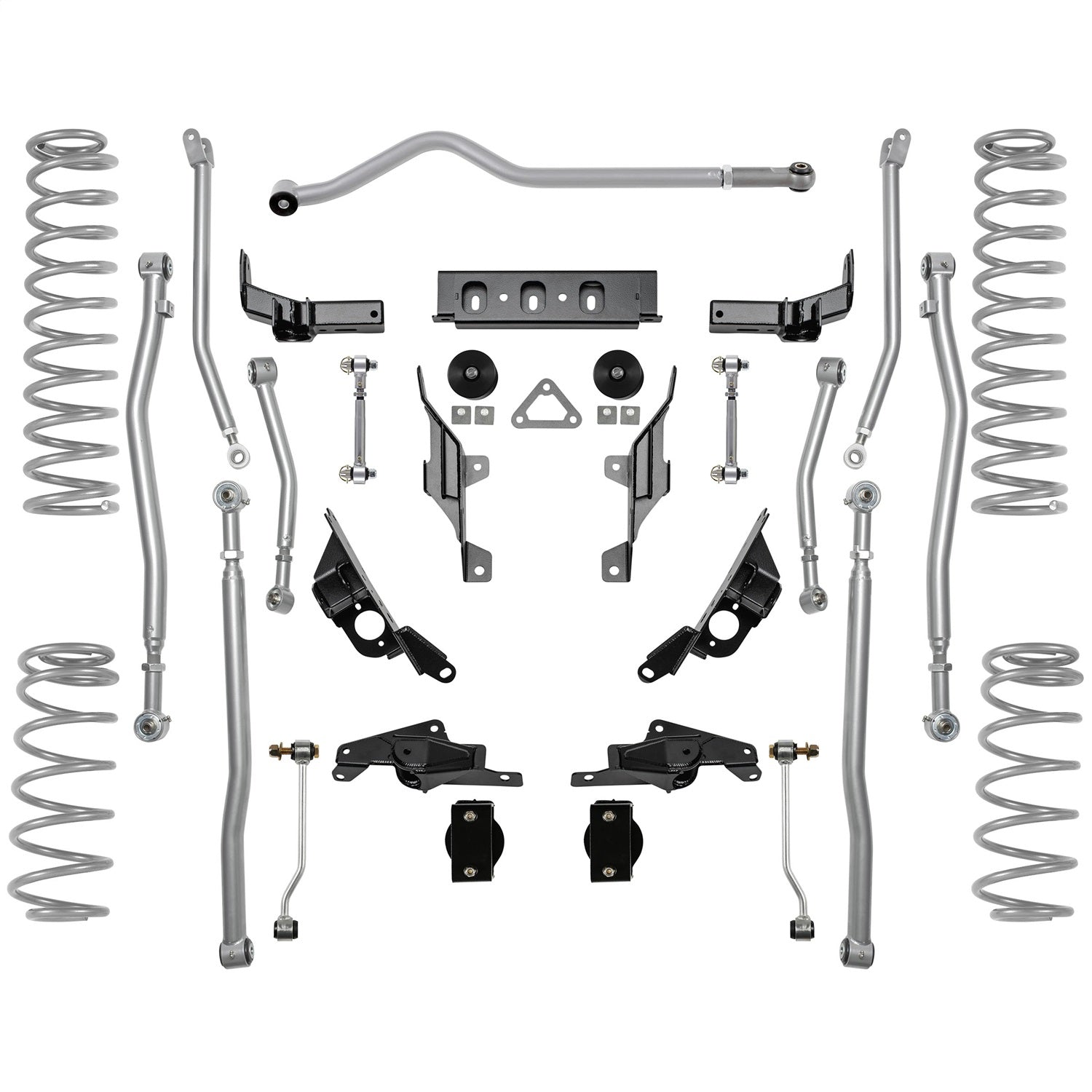 Rubicon Express JL4443 Extreme Duty 4-Link Long Arm System Rubicon Express JL4443