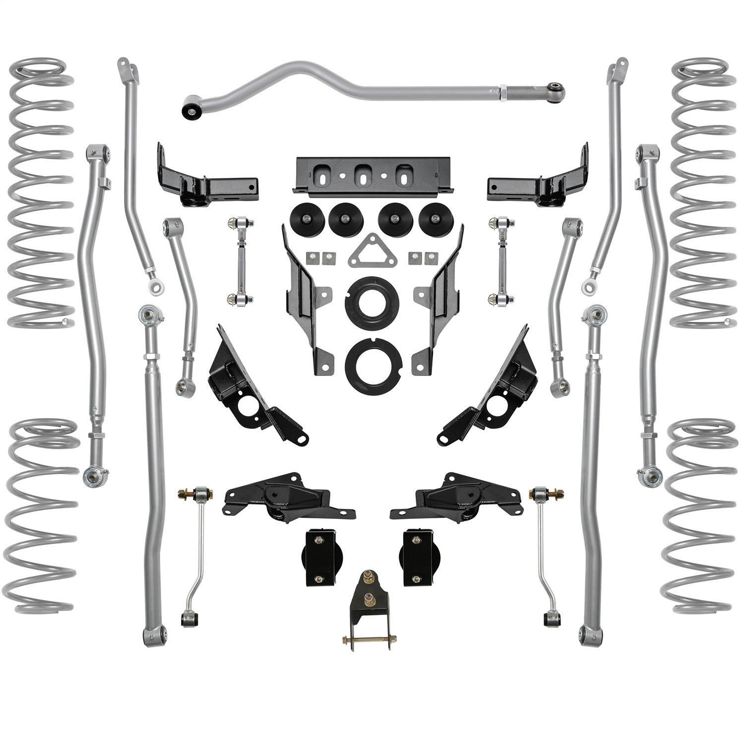 Rubicon Express JL4444 Extreme Duty 4-Link Long Arm System Rubicon Express JL4444