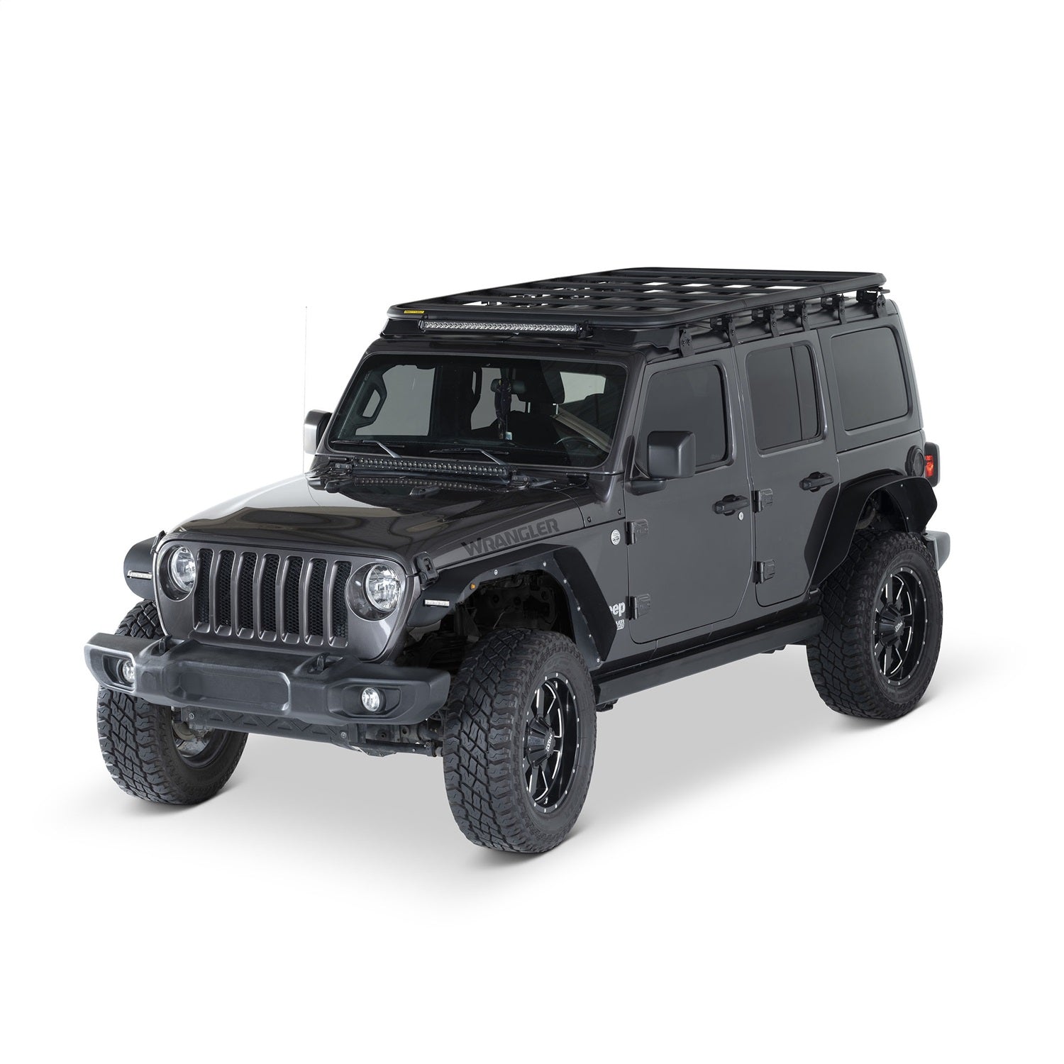 Defender Platform Rack Kit Smittybilt JL4DRRACK1