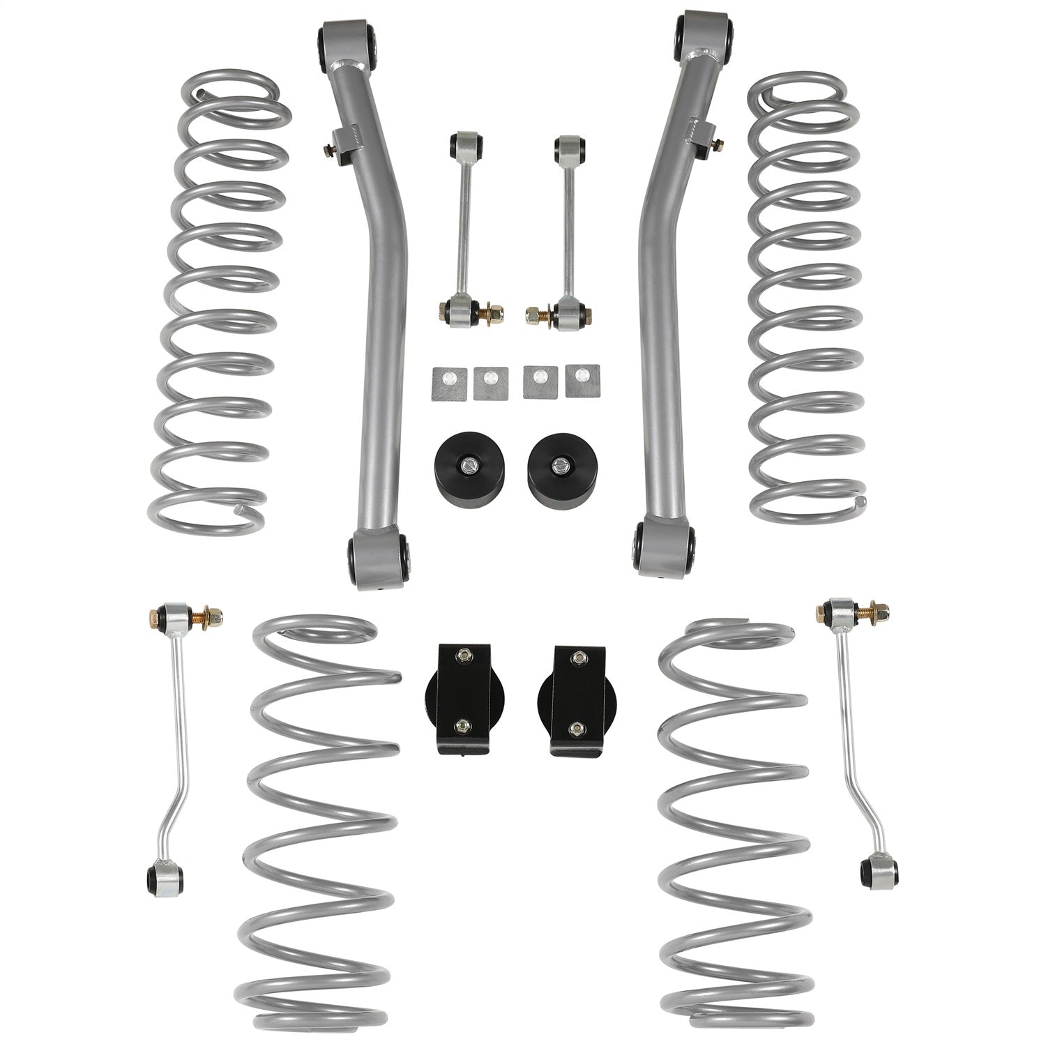 Rubicon Express JL7100 Super-Flex Suspension Lift Kit; 2.5 in. Lift; Incl. Front Control Arms; Rubicon Express JL7100