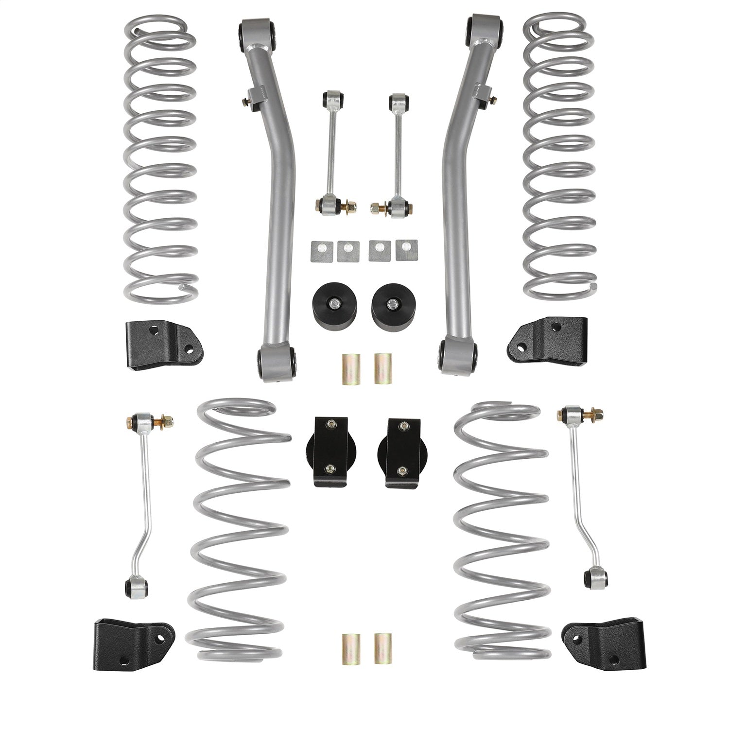 Rubicon Express JL7100E Super-Ride Suspension Lift Kit w/Shocks; 2.5 in. Lift; Rubicon Express JL7100E