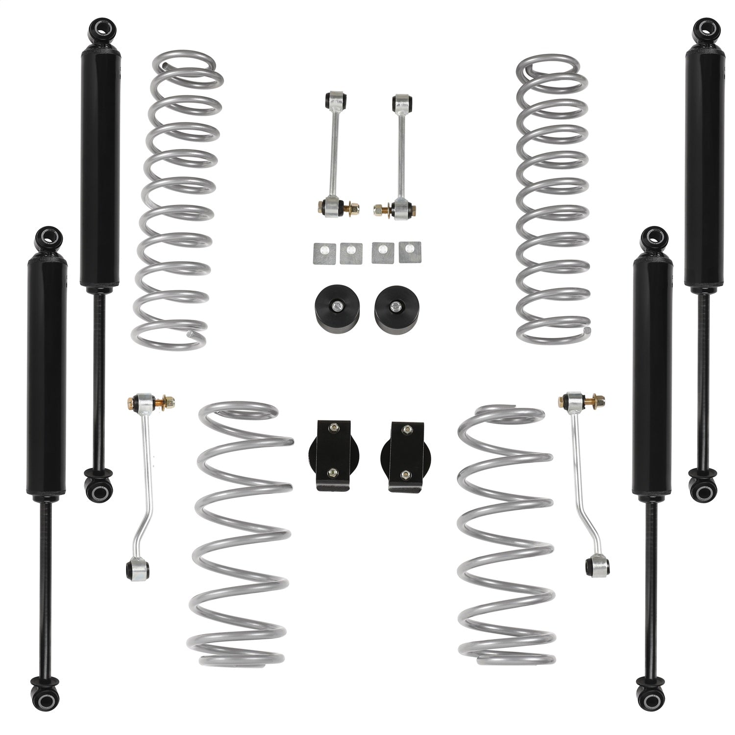 Rubicon Express JL7141T Suspension Lift Kit w/Shocks; 2.5 in. Lift; Incl. TwinTube Shocks; Rubicon Express JL7141T