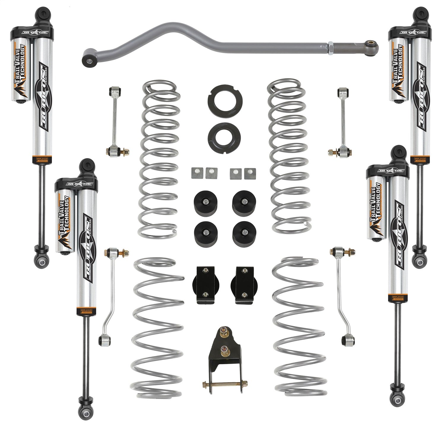 Rubicon Express JL7142PB Standard Kit w/Shocks Rubicon Express JL7142PB