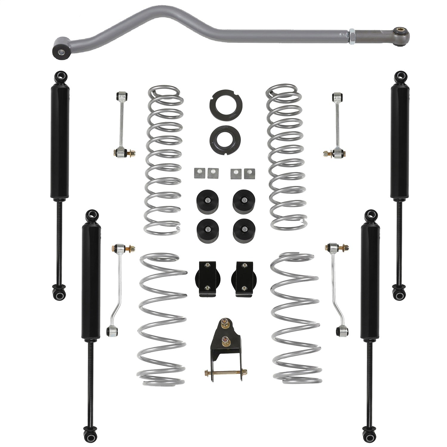 Rubicon Express JL7142T Suspension Lift Kit w/Shocks Rubicon Express JL7142T