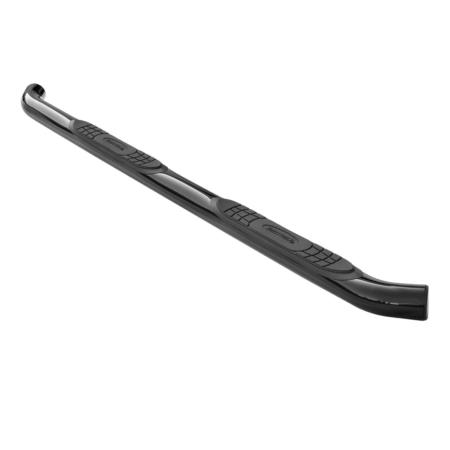 Sure Step Side Bar; Black Powder Coat; 3 in.; No Drill Installation; Smittybilt JN49-S4B