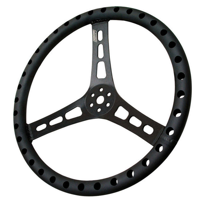 JOES Racing Products 13513-B 13in LW Steering Wheel Alum Dished JOES Racing Products 13513-B