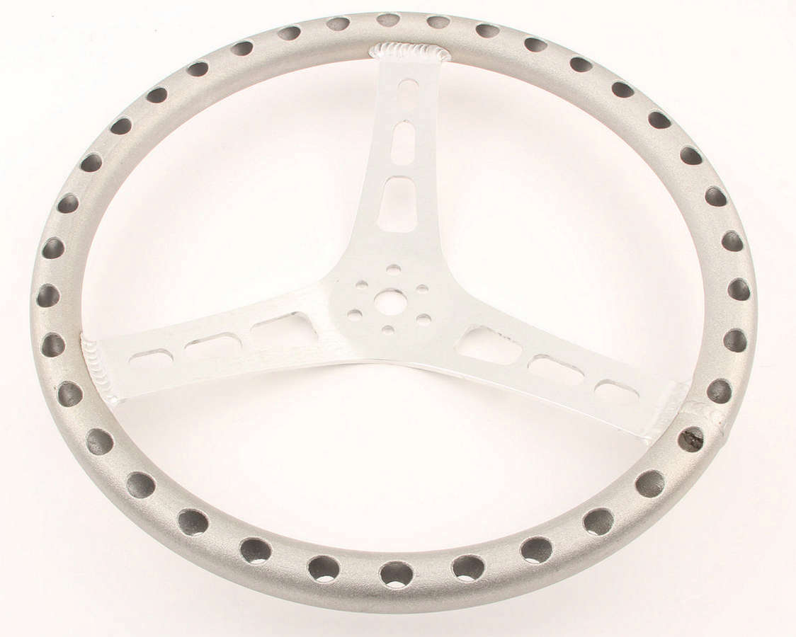 JOES Racing Products 13514-A 14in Dished Steering Wheel Aluminum JOES Racing Products 13514-A