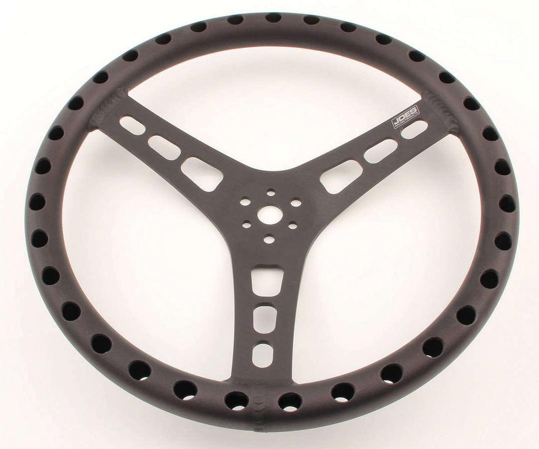 JOES Racing Products 13514-B 14in Dished Steering Wheel Black JOES Racing Products 13514-B
