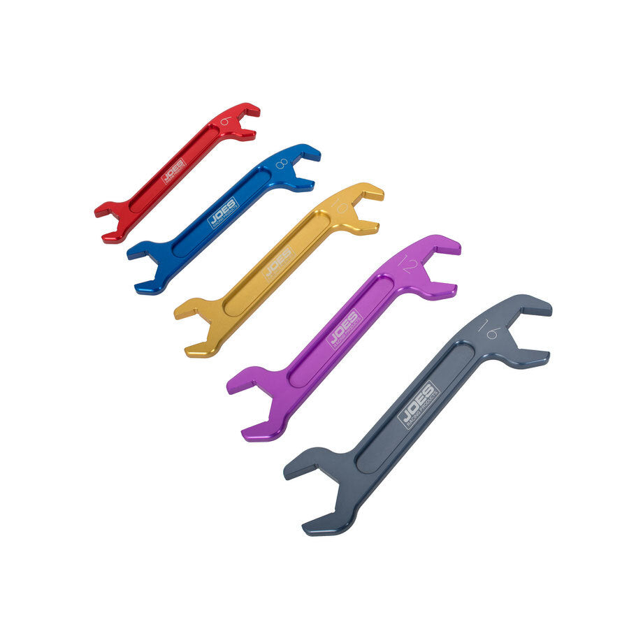JOES Racing Products 18000 Aluminum Wrench Set Double Ended 6an-16an JOES Racing Products 18000