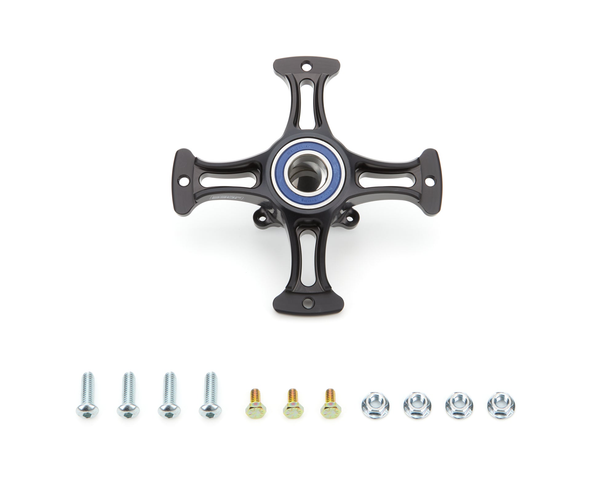 JOES Racing Products 25605-V2 Hub Left Front w/Rotor Mnt Mini Sprint JOES Racing Products 25605-V2