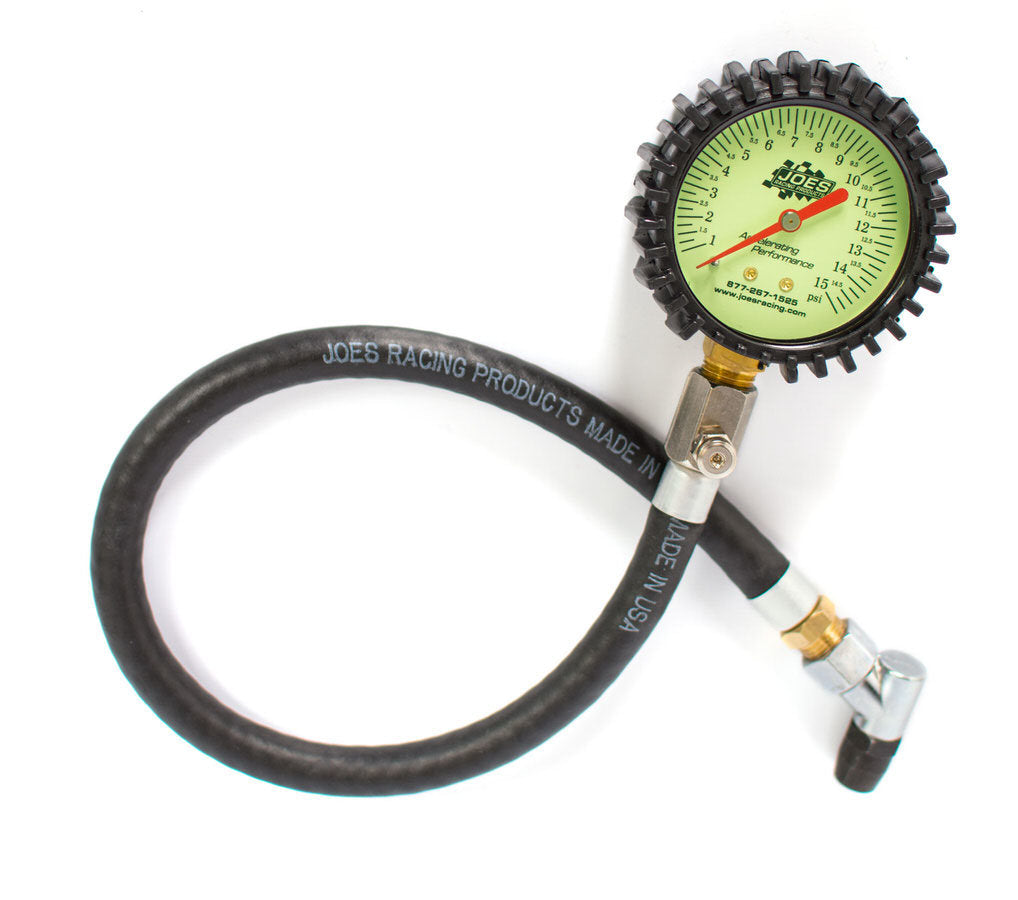 JOES Racing Products 32305 Tire Pressure Gauge 0-15 PSI JOES Racing Products 32305