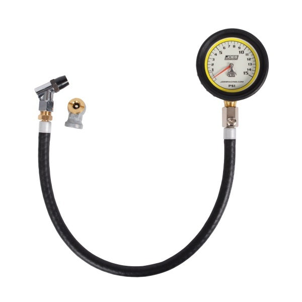 JOES Racing Products 32315 Tire Pressure Gauge 0-15psi Pro No Hold JOES Racing Products 32315