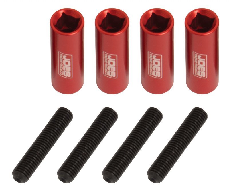 JOES Racing Products 34352 Aluminum Valve Cover Nut Kit w/Studs 1/4-28 JOES Racing Products 34352