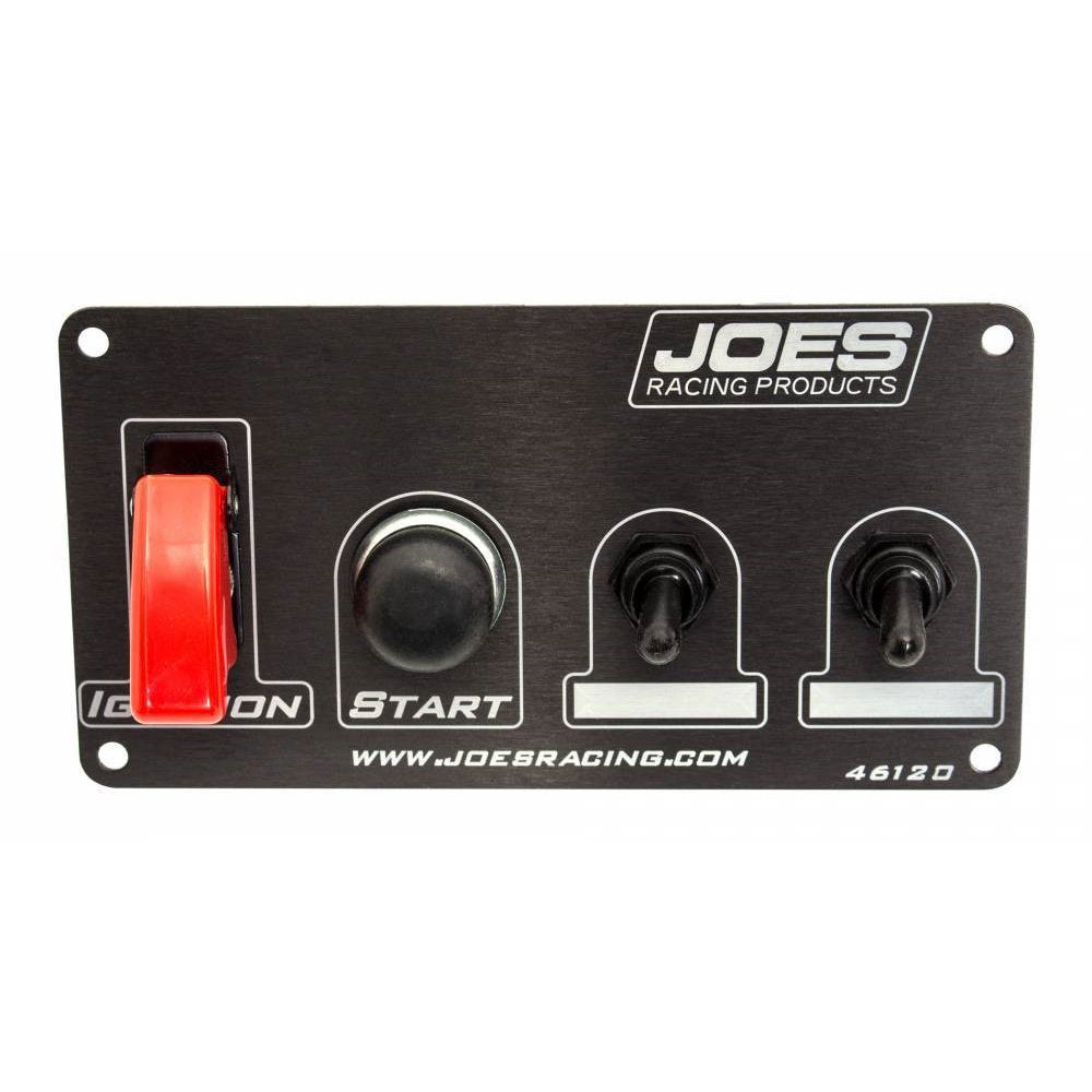 JOES Racing Products 46120 Switch Panel Ing/Start w /2 Acc Switches No Light JOES Racing Products 46120
