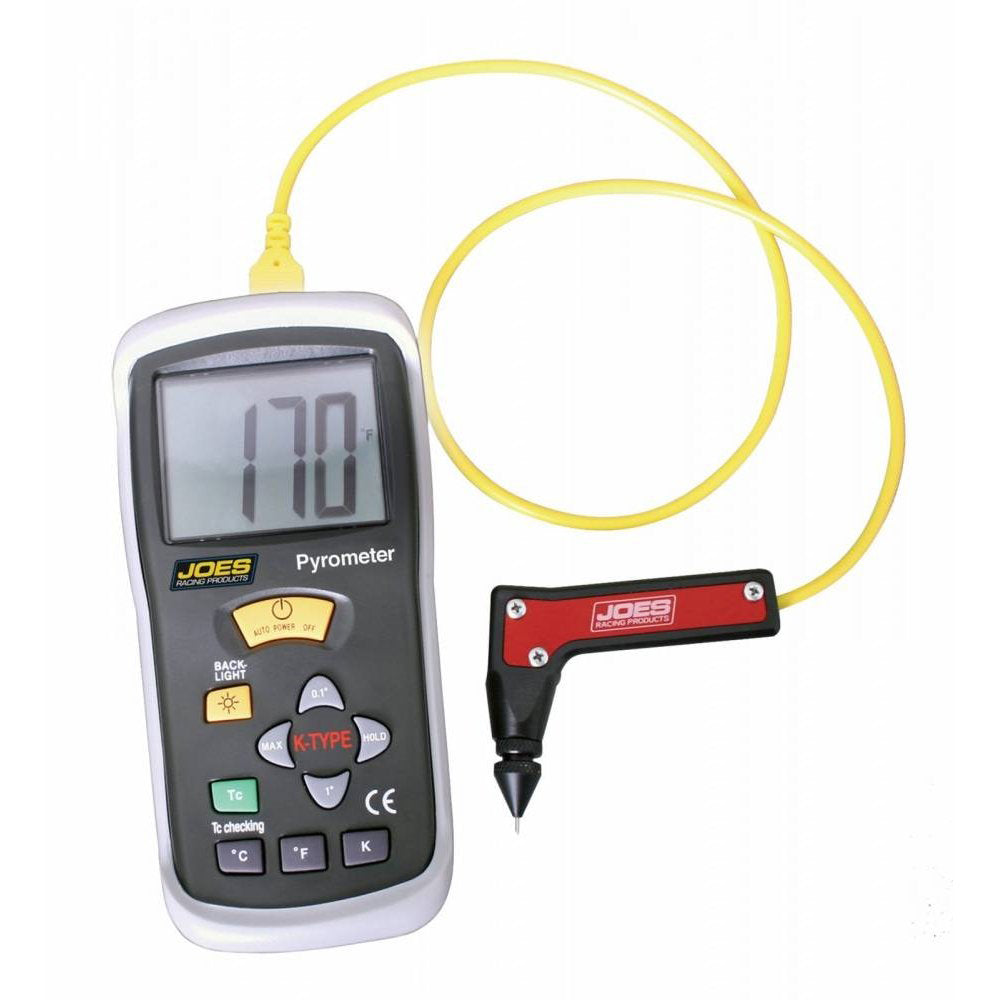 JOES Racing Products 54005 Pyrometer w/Adjustable Probe JOES Racing Products 54005