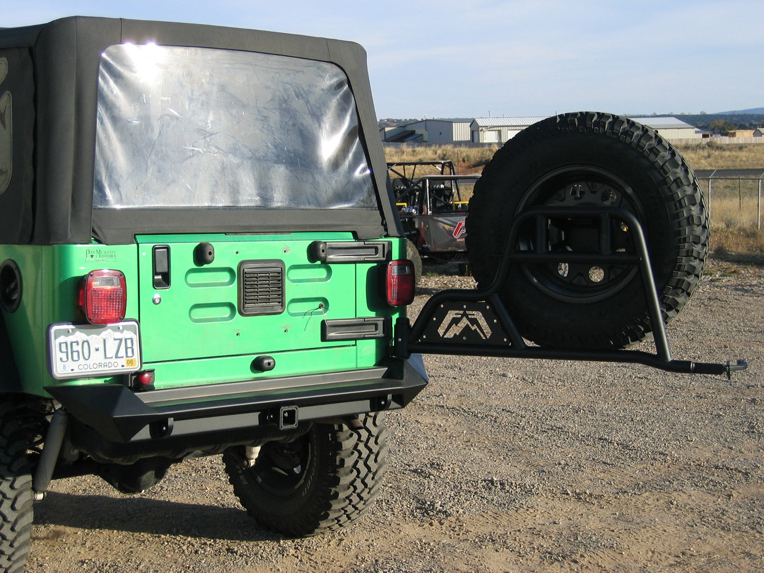 Fab Fours JP-Y1251T-B Spare Tire Carrier Fab Fours JP-Y1251T-B