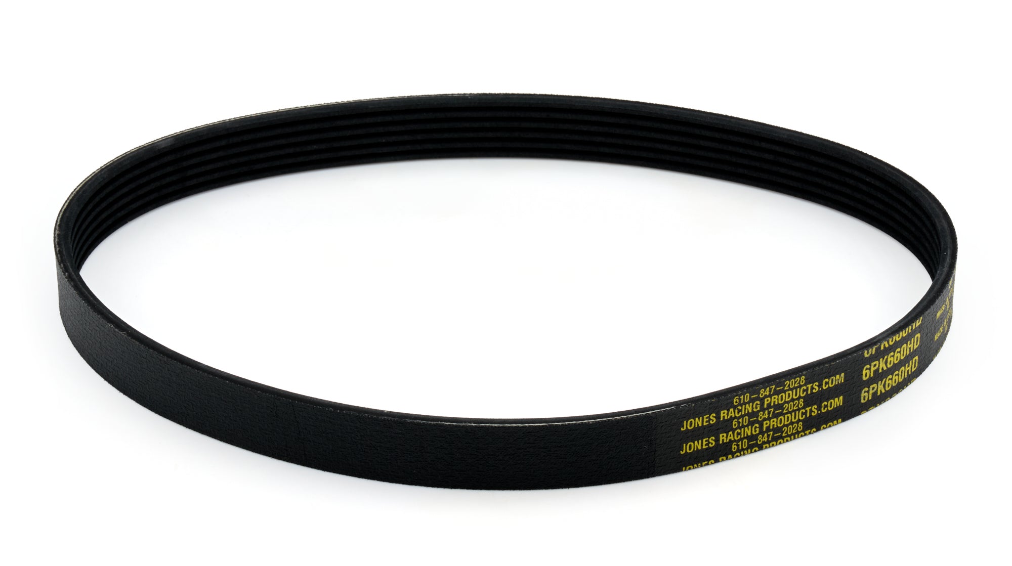 Jones Racing Products 6PK-660 HD Serpentine Belt 25.984IN Long 6 Rib Jones Racing Products 6PK-660 HD