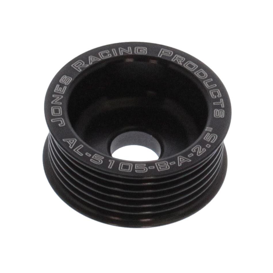 Jones Racing Products AL-5105-B-A-2.5 Pulley Alt. 2.5in OD 6-Grv Serpentine .669 ID Jones Racing Products AL-5105-B-A-2.5