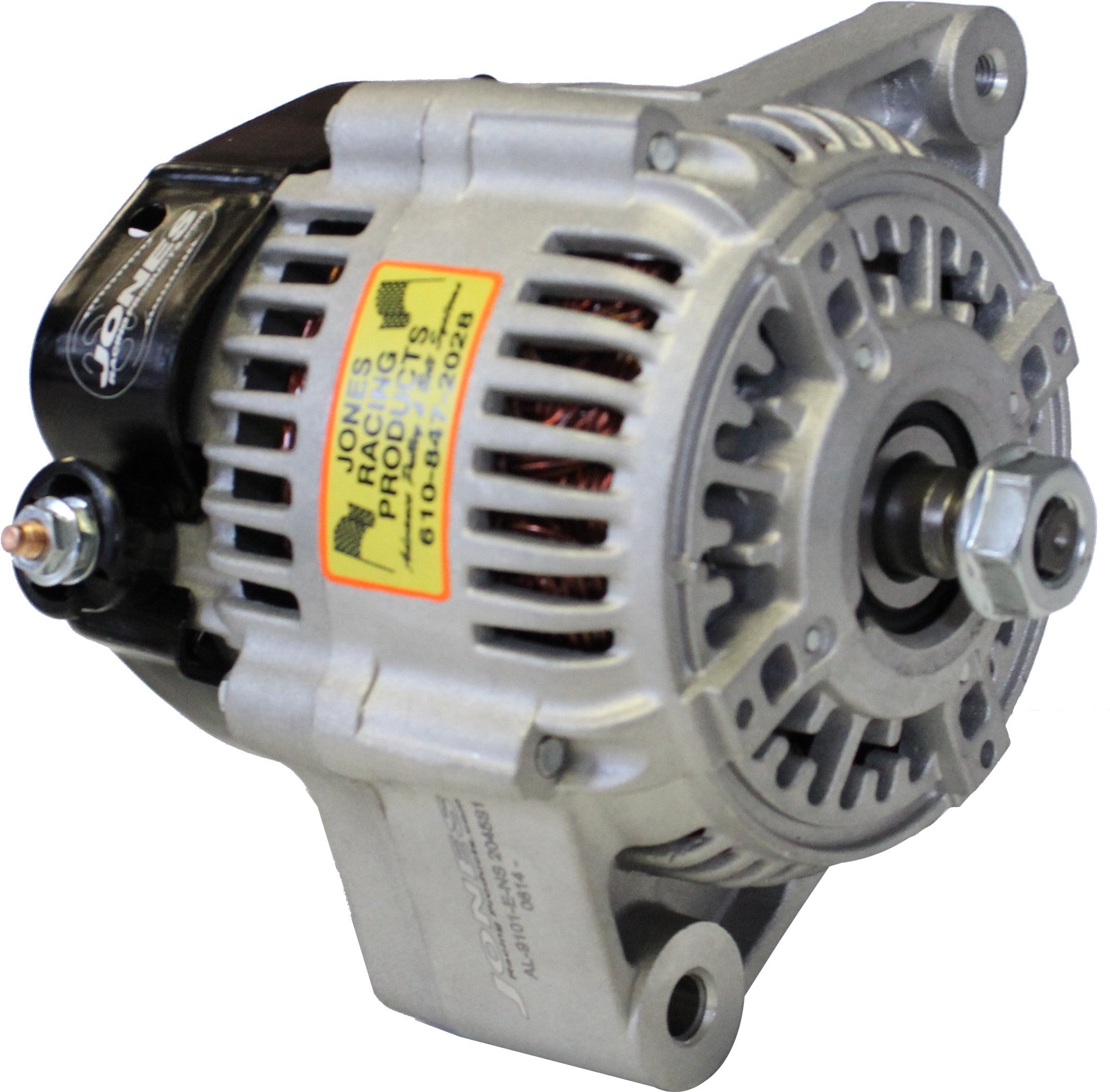 Jones Racing Products AL-9101-E-NS Alternator 1-Wire 140 Am Jones Racing Products AL-9101-E-NS