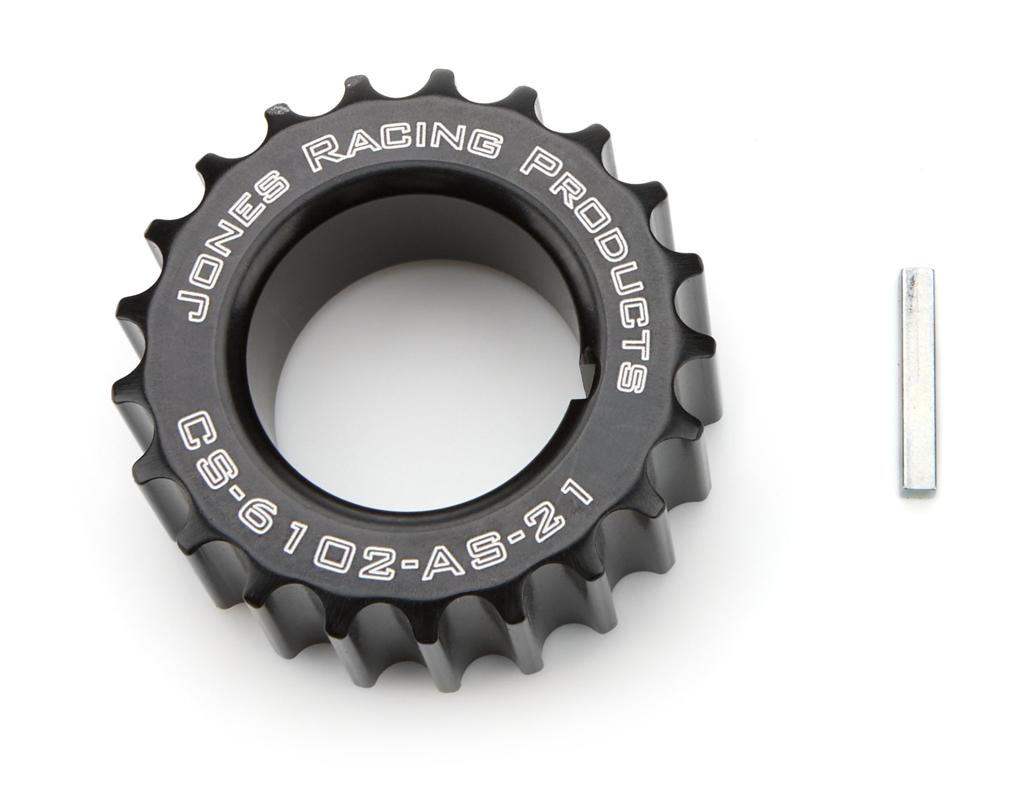Jones Racing Products CS-6102-AS-21 HTD CRANKSHAFT PULLEY 21 TOOTH 1-1/8 ID 1/8IN KEY Jones Racing Products CS-6102-AS-21