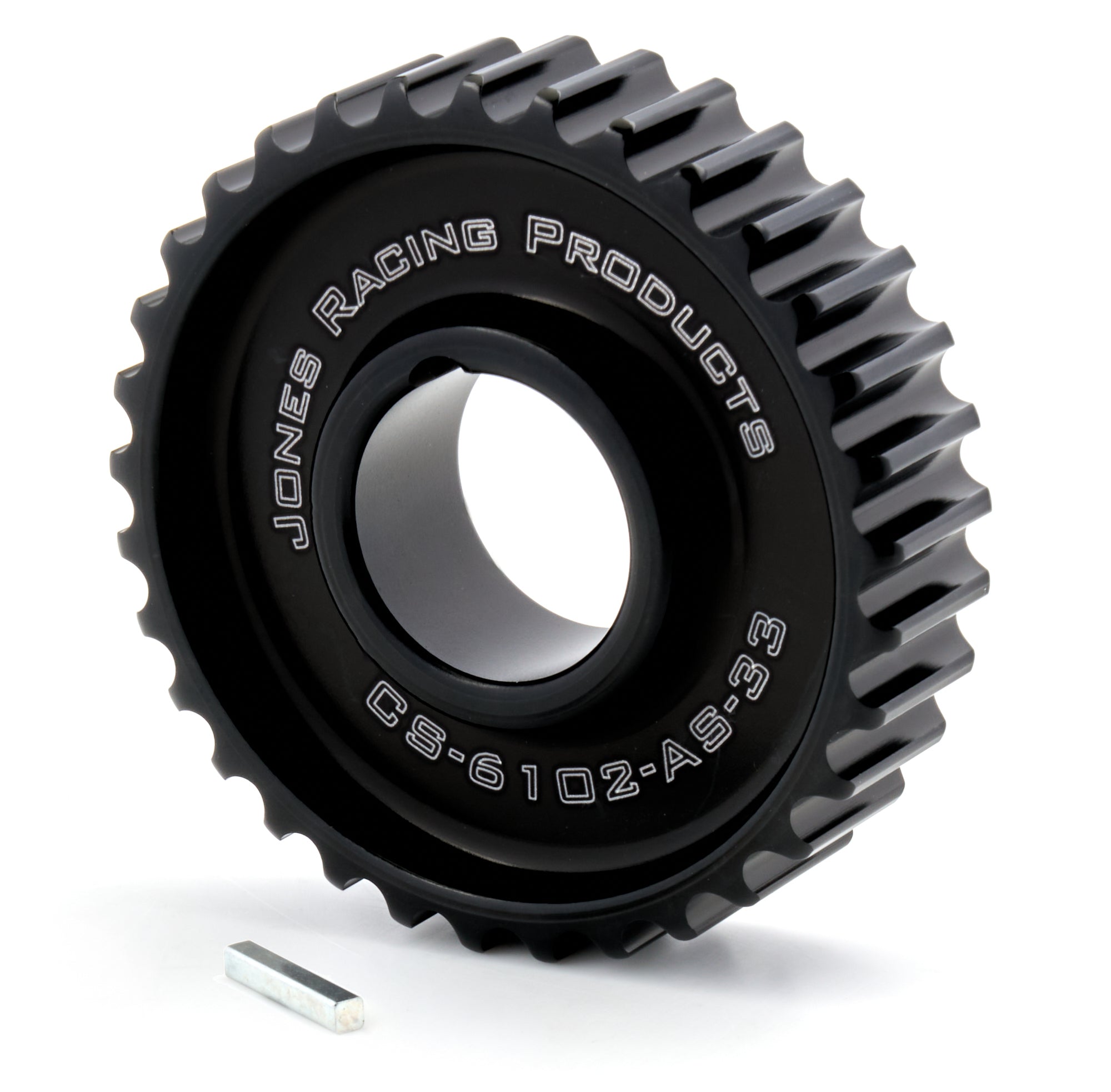 Jones Racing Products CS-6102-AS-33 HTD Crankshaft Pulley 33 Tooth 1-1/8 ID 1/8in Key Jones Racing Products CS-6102-AS-33