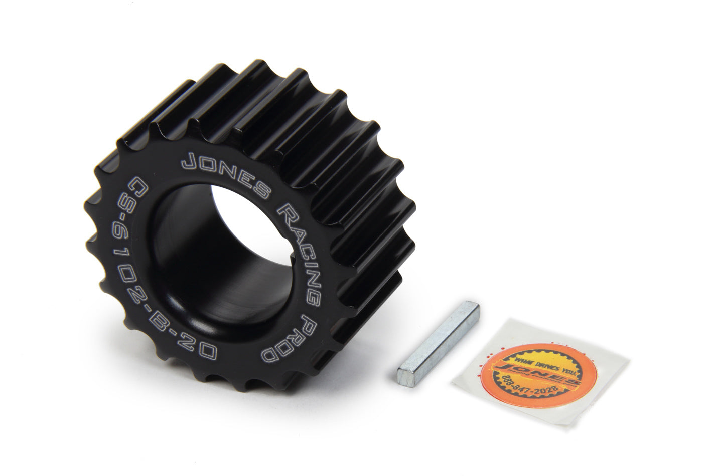 Jones Racing Products CS-6102-B-20 Pulley Crankshaft HTD 20 Tooth 1in Wide Jones Racing Products CS-6102-B-20