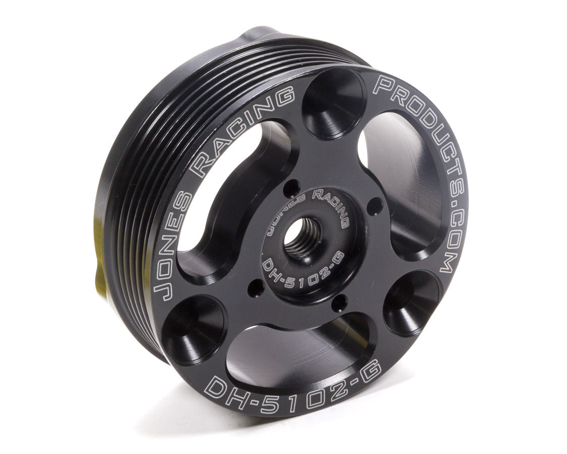 Jones Racing Products DH-5102-G Pulley Serpentine 4in Dia Direct Mnt SBC Jones Racing Products DH-5102-G