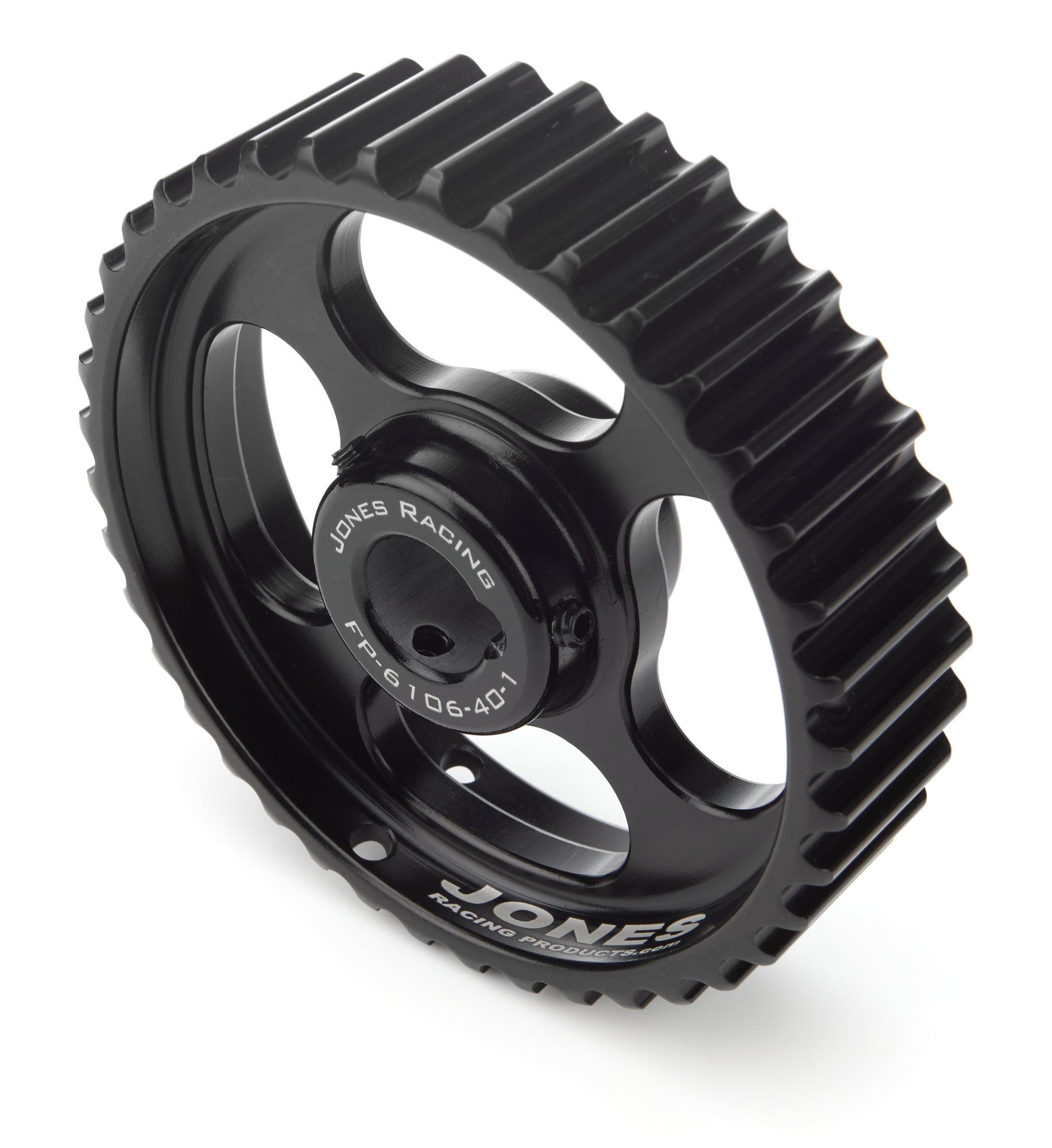 Jones Racing Products FP-6106-40-1 Pulley HTD 40 Tooth 1in Wide 5/8in ID 3/16in Key Jones Racing Products FP-6106-40-1