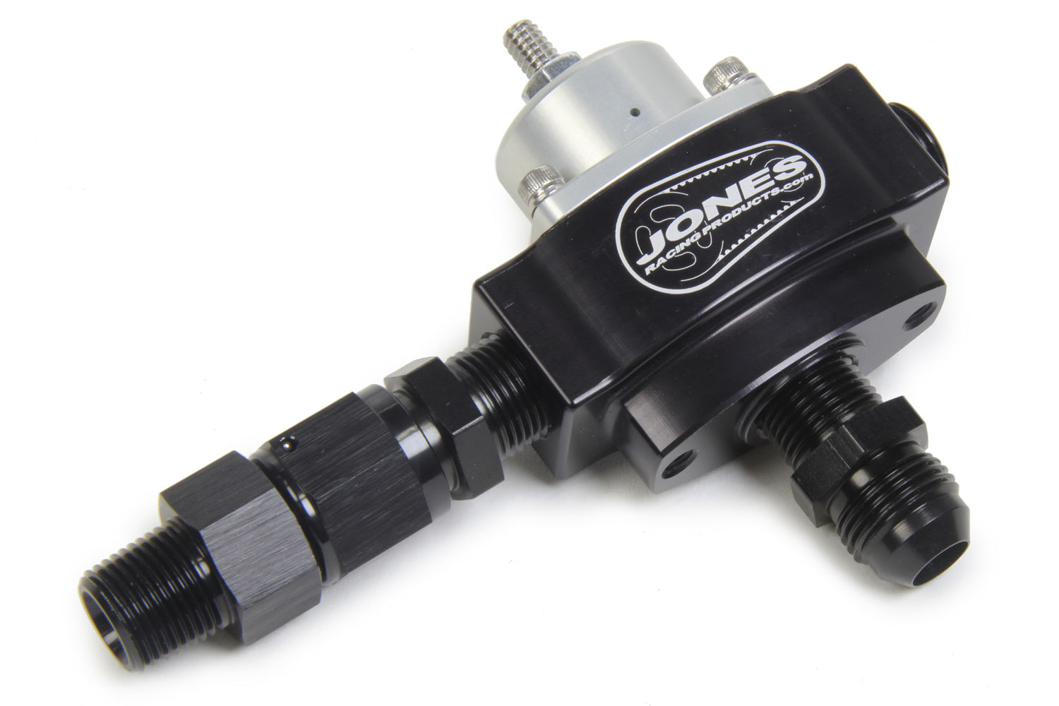Jones Racing Products FP-8009-R2 Fuel Regulator w/ Bypass Billet w / Idle Jet Jones Racing Products FP-8009-R2