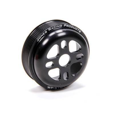 Jones Racing Products WP-5104-C-5 Water Pump Pulley Serpentine 5IN Jones Racing Products WP-5104-C-5