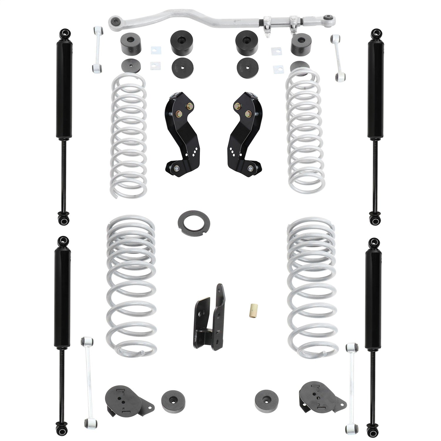 Rubicon Express JT7104T Standard Kit w/Shocks; 2.5-3.5 in. Lift; w/Twin Tube Shocks; Rubicon Express JT7104T