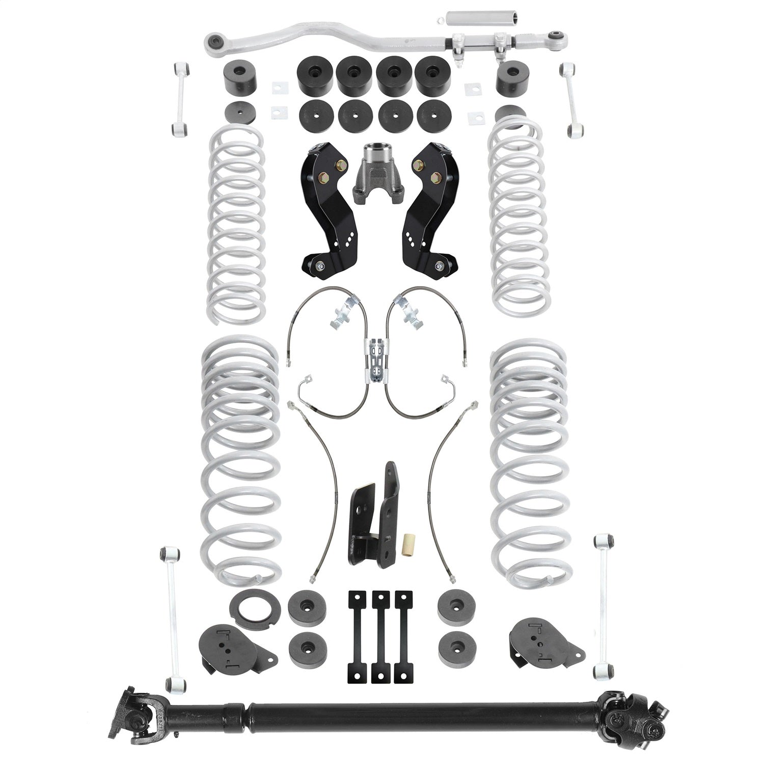 Rubicon Express JT7145 Coil Spring Spacer; 4.5/5.5 in. Lift; Front And Rear; Rubicon Express JT7145