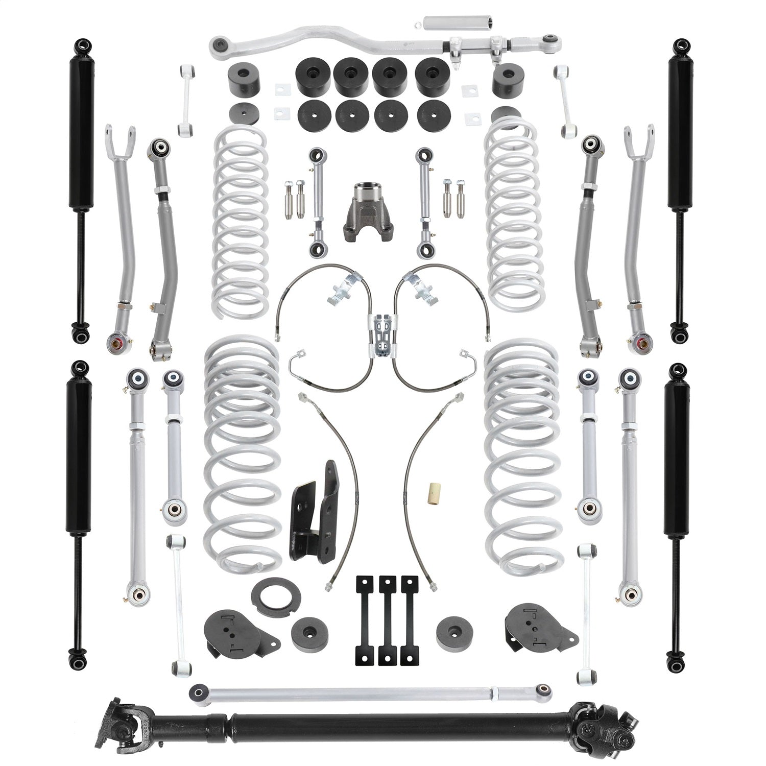 Rubicon Express JT7147T Super-Flex Suspension Lift Kit w/Shocks Rubicon Express JT7147T