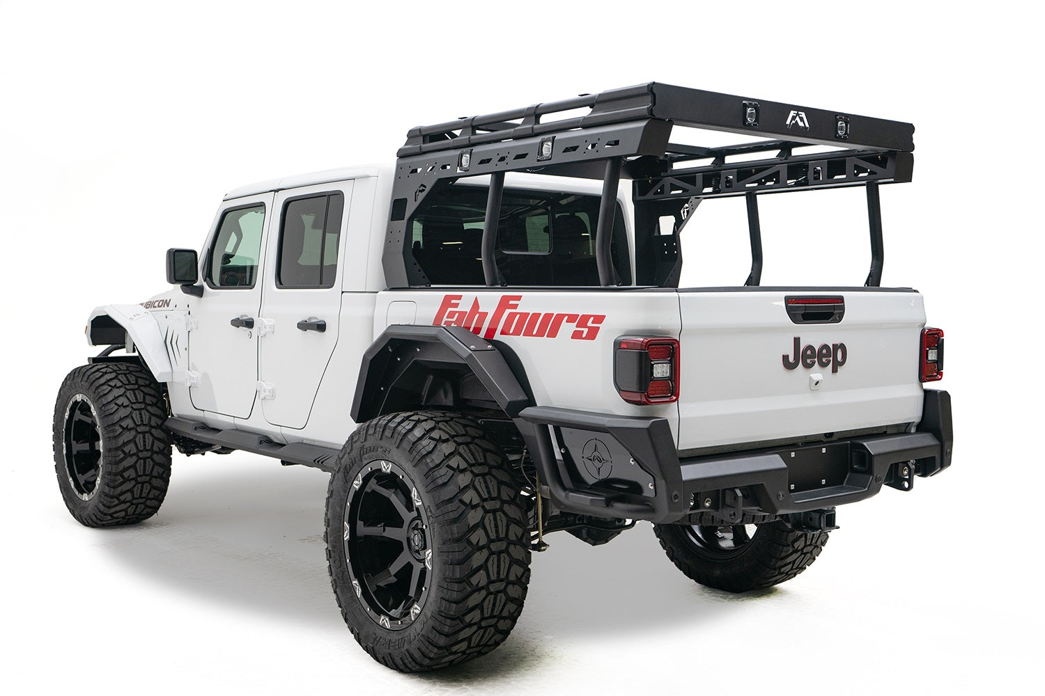Fab Fours JTOR-01-B Overland Rack; Bare; Fab Fours JTOR-01-B