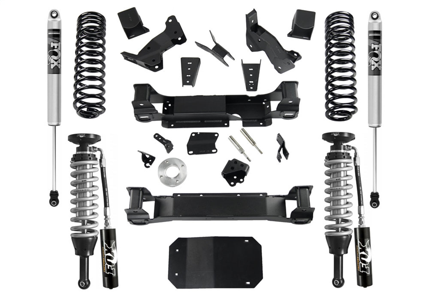 Superlift K1017FX 4 inch Lift Kit-2009-2011 Dodge Ram 1500 4WD-with Fox Coilovers/Rear Shocks Superlift K1017FX