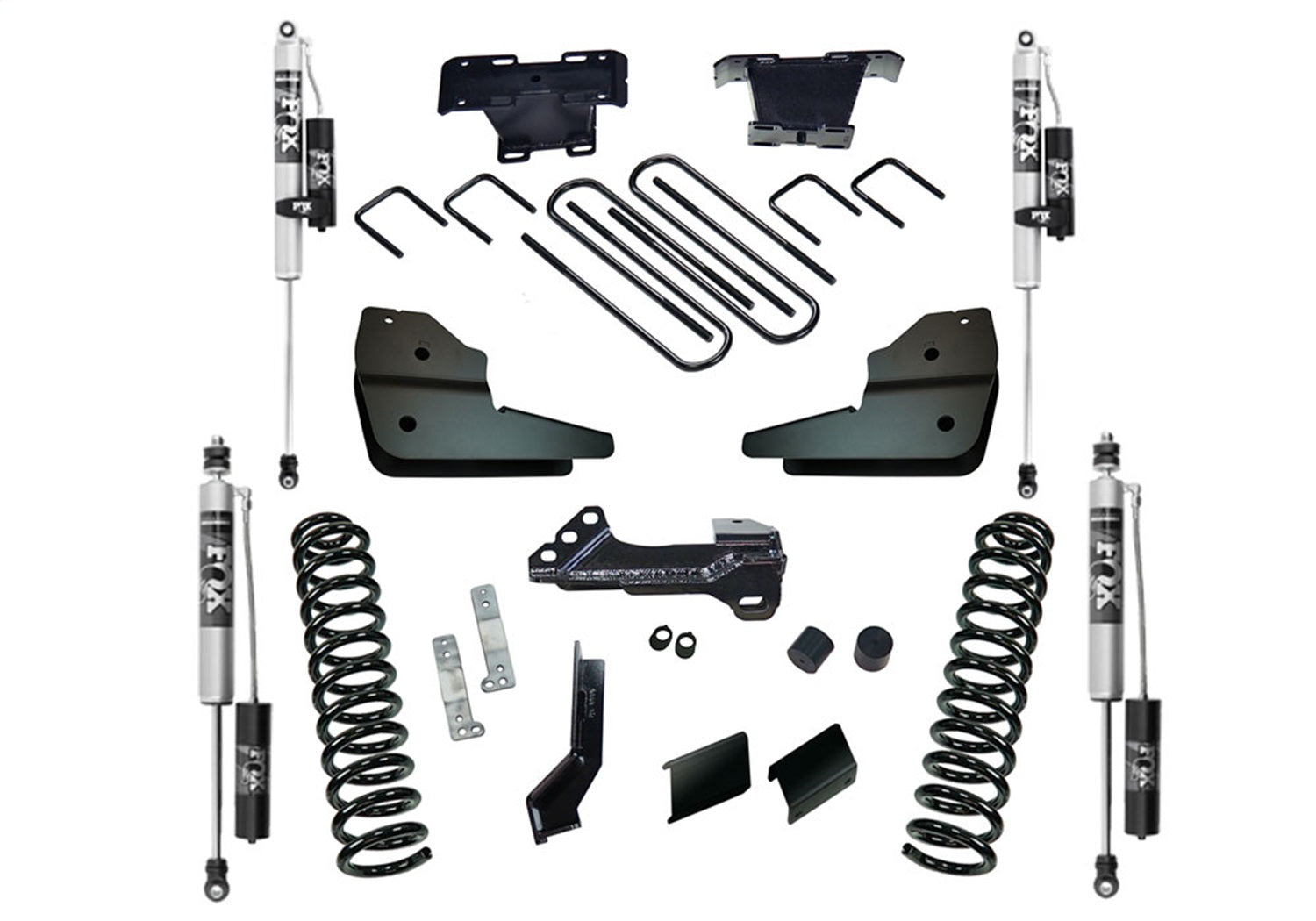 Superlift K1028FX 4in. Lift Kit-2023 Ford F-250 and F-350 Super Duty 4WD w/Diesel Engine-FOX 2.0 R Superlift K1028FX