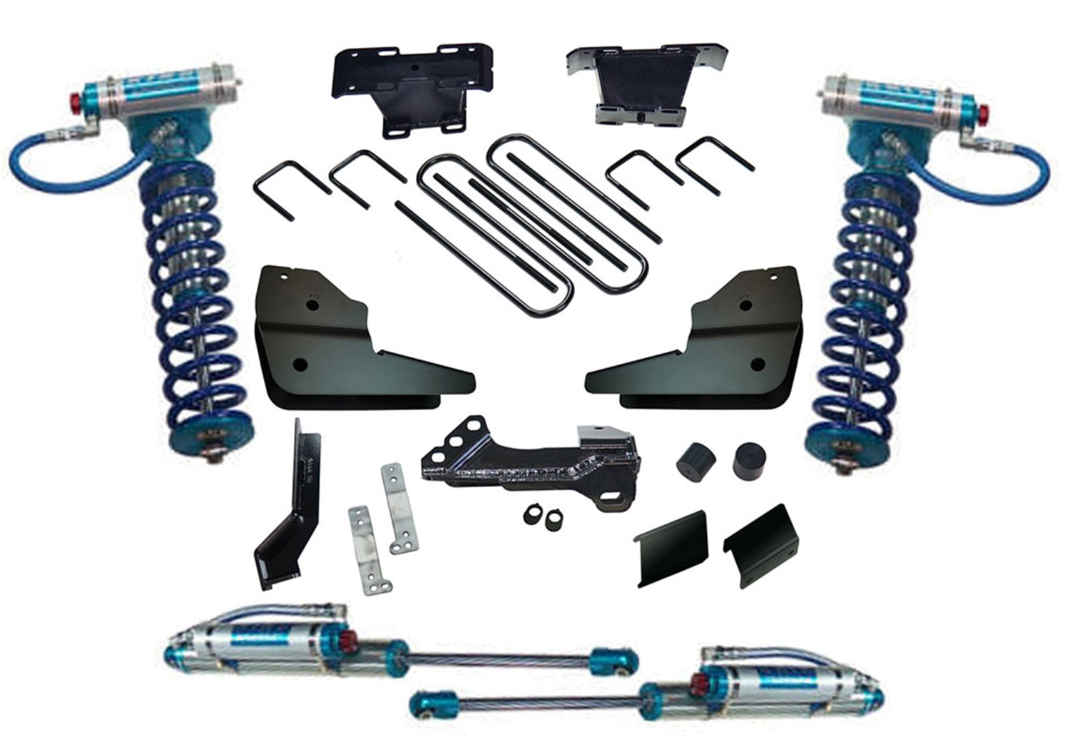 Superlift K1028KG 4in. KING Shock Lift Kit-2023 Ford F-250 and F-350 Super Duty 4WD w/Diesel Engin Superlift K1028KG