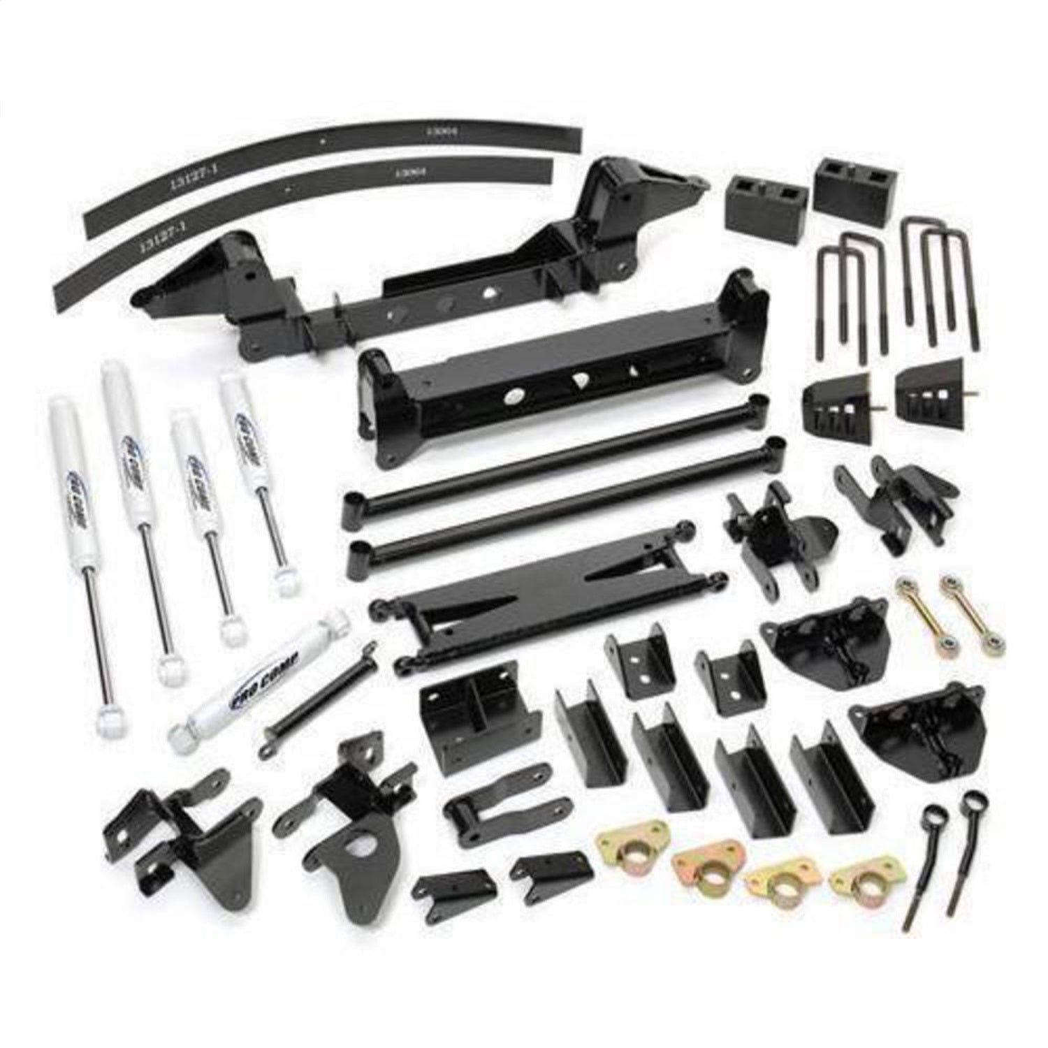 Pro Comp Suspension K1051BP Stage I Lift Kit; 4 in. Lift; Front And Rear Pro Runner; Pro Comp Suspension K1051BP