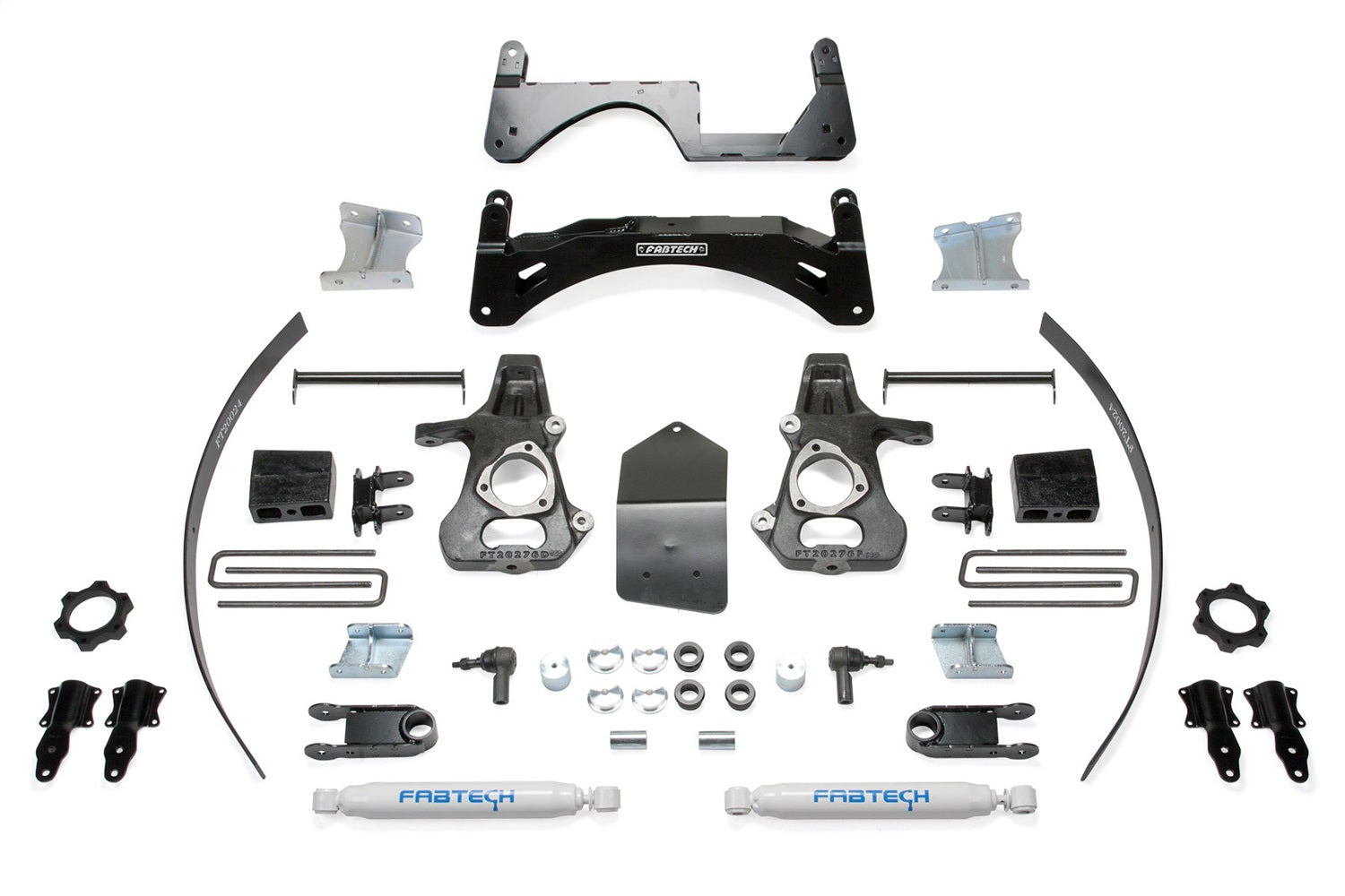 Fabtech K1067 Basic Lift System w/Shocks Fabtech K1067