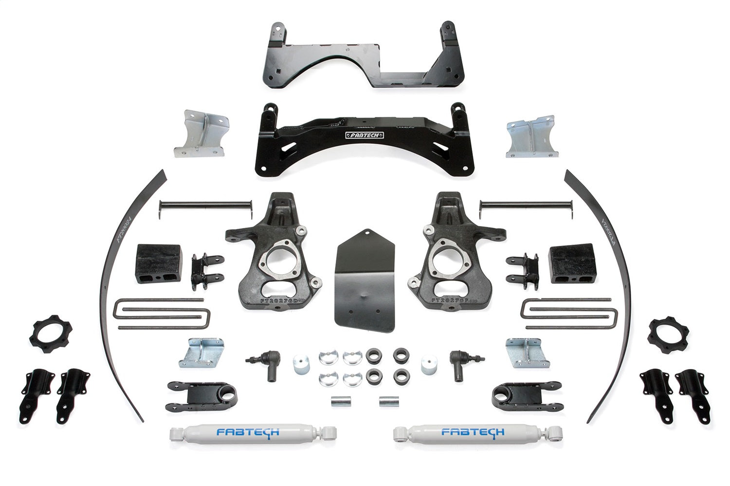 Fabtech K1068 Basic Lift System w/Shocks Fabtech K1068