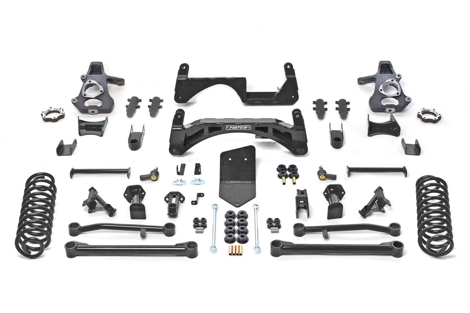 Fabtech K1078 Basic Lift System w/Shocks; 6 in. Lift; Fabtech K1078