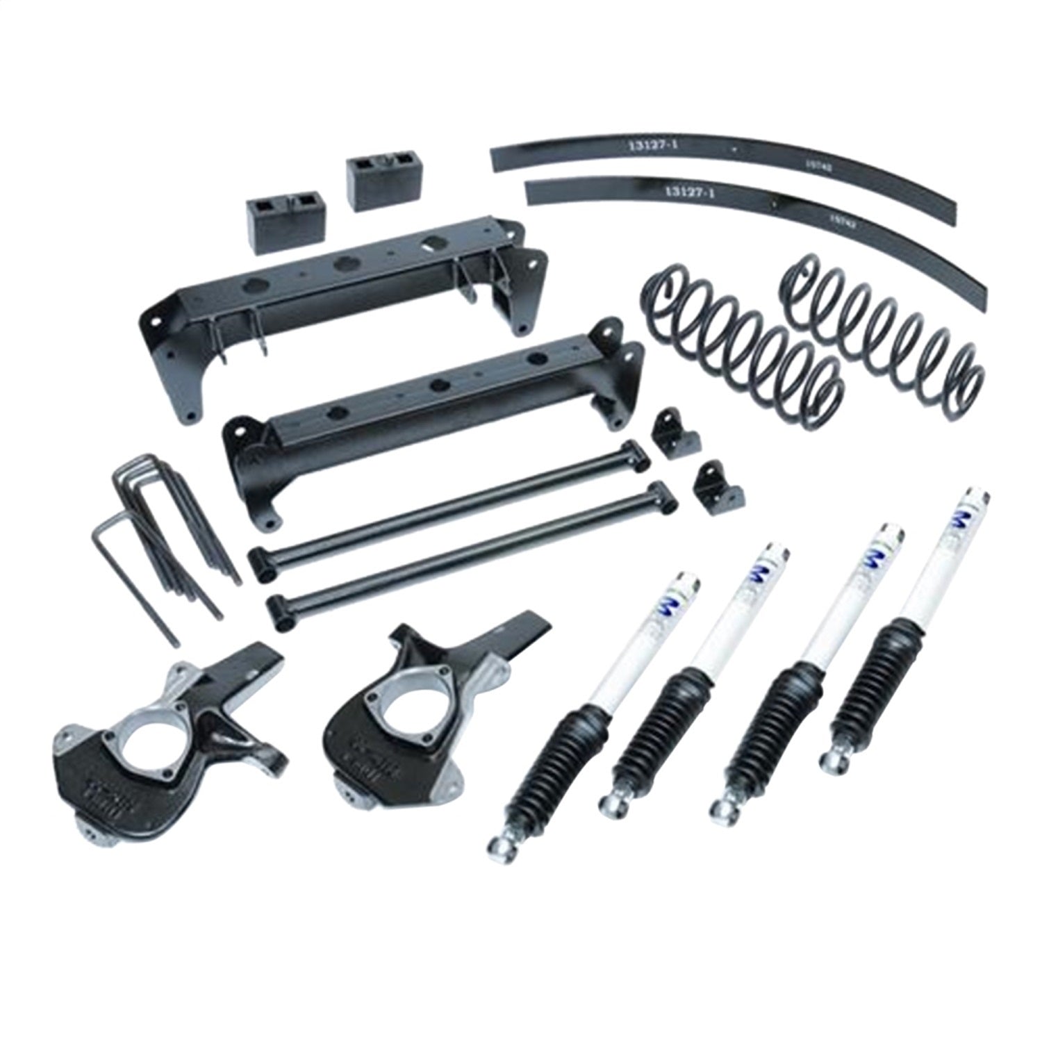 Pro Comp Suspension K1078B Stage I Lift Kit; 7 in. Lift; Front And Rear ES9000; Pro Comp Suspension K1078B