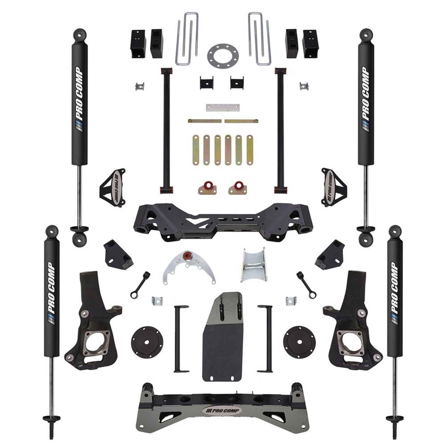 Pro Comp Suspension K1084T LftKt-Suspw/Shock Pro Comp Suspension K1084T